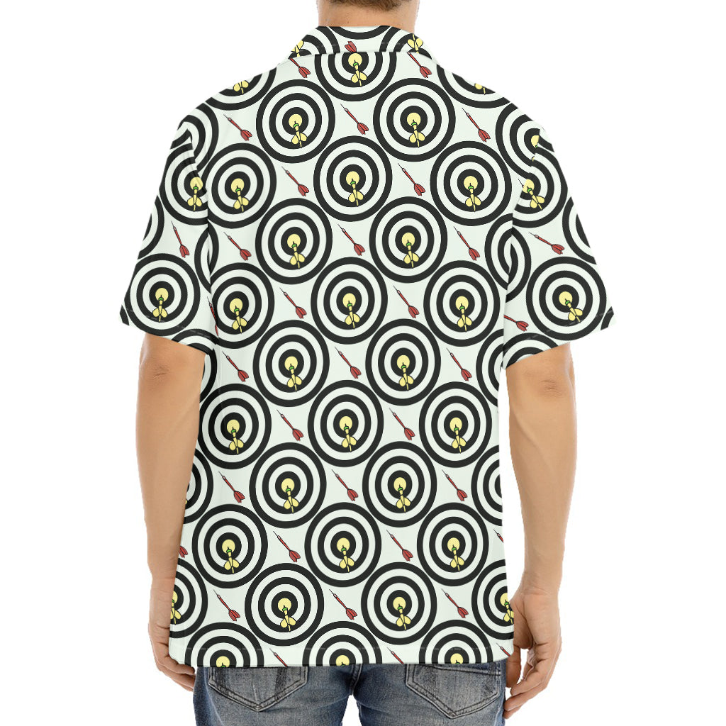 Dartboard Cartoon Pattern Print Aloha Shirt