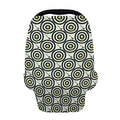 Dartboard Cartoon Pattern Print Baby Seat Cover