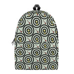 Dartboard Cartoon Pattern Print Backpack