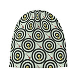 Dartboard Cartoon Pattern Print Beanie