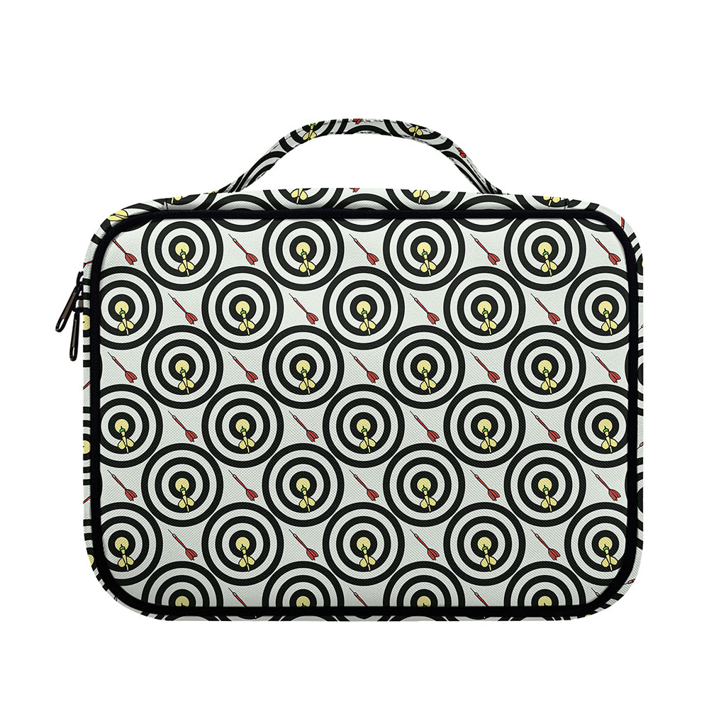 Dartboard Cartoon Pattern Print Briefcase Bible Bag