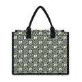 Dartboard Cartoon Pattern Print Canvas Tote Bag