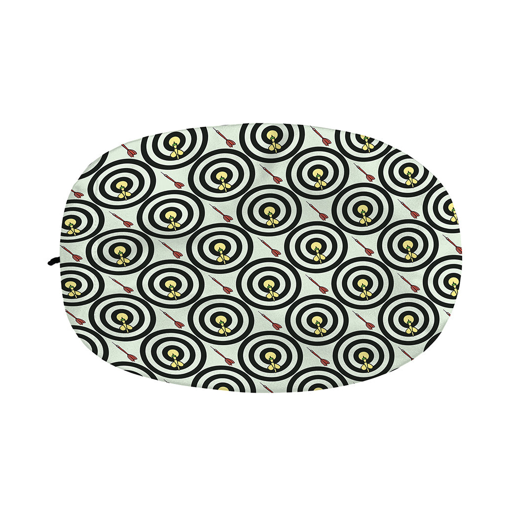 Dartboard Cartoon Pattern Print Car Side Mirror Covers