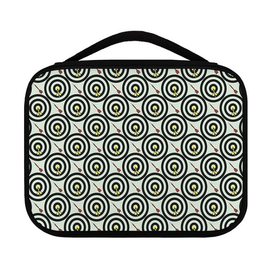Dartboard Cartoon Pattern Print Classic Bible Case
