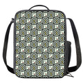 Dartboard Cartoon Pattern Print Crossbody Lunch Bag