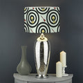 Dartboard Cartoon Pattern Print Drum Lamp Shade