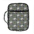 Dartboard Cartoon Pattern Print Front Pocket Bible Bag