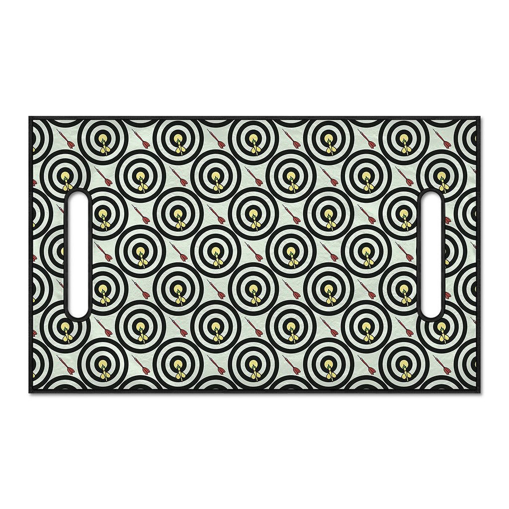 Dartboard Cartoon Pattern Print Golf Cart Seat Cover