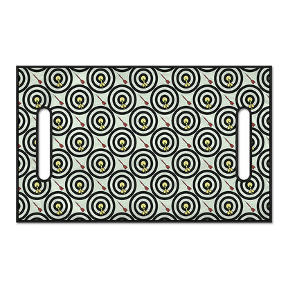 Dartboard Cartoon Pattern Print Golf Cart Seat Cover