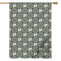 Dartboard Cartoon Pattern Print House Flag