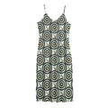 Dartboard Cartoon Pattern Print Jersey Midi Cami Dress
