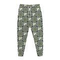 Dartboard Cartoon Pattern Print Jogger Pants