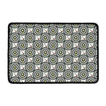 Dartboard Cartoon Pattern Print Kitchen Mat