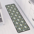 Dartboard Cartoon Pattern Print Long Kitchen Mat