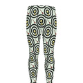 Dartboard Cartoon Pattern Print Men's Leggings
