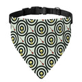 Dartboard Cartoon Pattern Print Over The Collar Dog Bandana