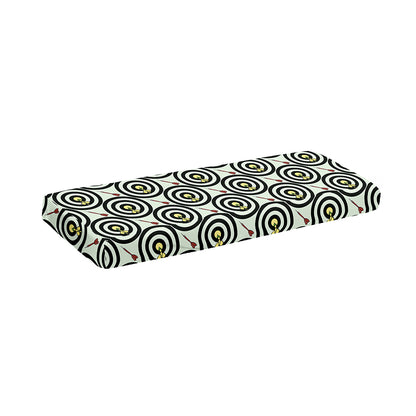 Dartboard Cartoon Pattern Print Piano Keyboard Cover