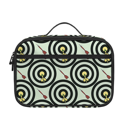 Dartboard Cartoon Pattern Print Portable Lunch Bag