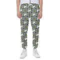 Dartboard Cartoon Pattern Print Joggers