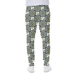 Dartboard Cartoon Pattern Print Scuba Joggers