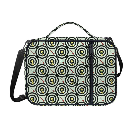 Dartboard Cartoon Pattern Print Shoulder Strap Bible Bag