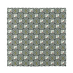 Dartboard Cartoon Pattern Print Silk Bandana