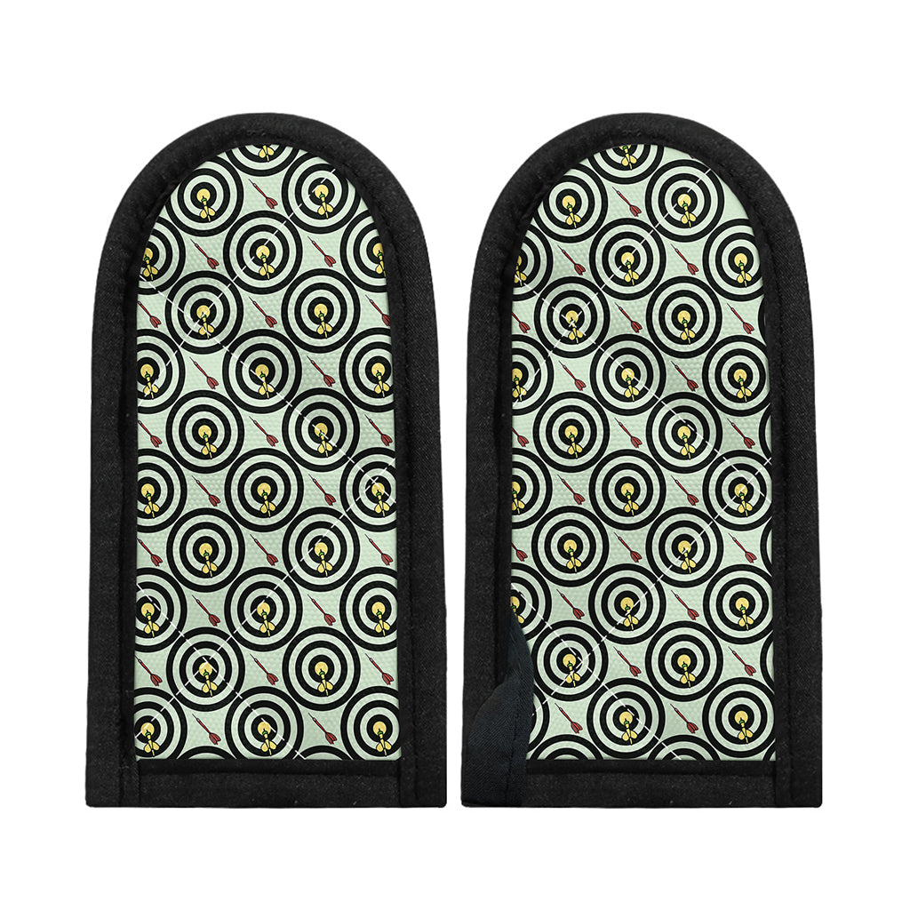 Dartboard Cartoon Pattern Print Skillet Handle Cover