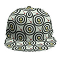 Dartboard Cartoon Pattern Print Snapback Cap