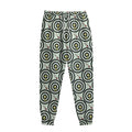 Dartboard Cartoon Pattern Print Sweatpants