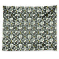 Dartboard Cartoon Pattern Print Tapestry