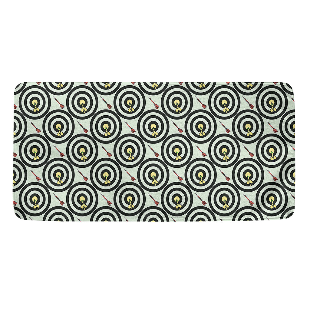 Dartboard Cartoon Pattern Print Towel