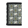 Dartboard Cartoon Pattern Print Trifold Wallet
