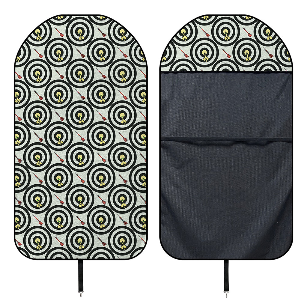 Dartboard Cartoon Pattern Print Waterproof Car Seat Cover