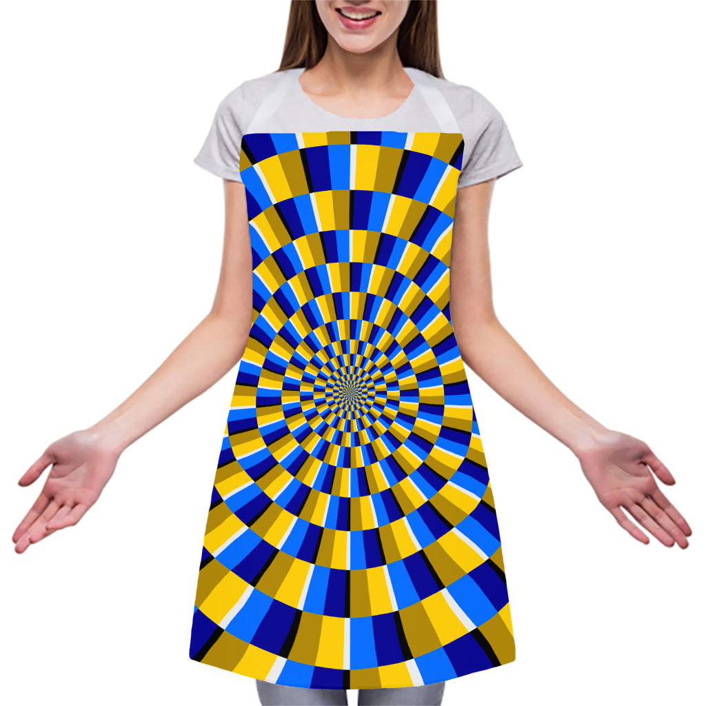 Dartboard Moving Optical Illusion Adjustable Apron