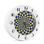 Dartboard Moving Optical Illusion Alarm Clock