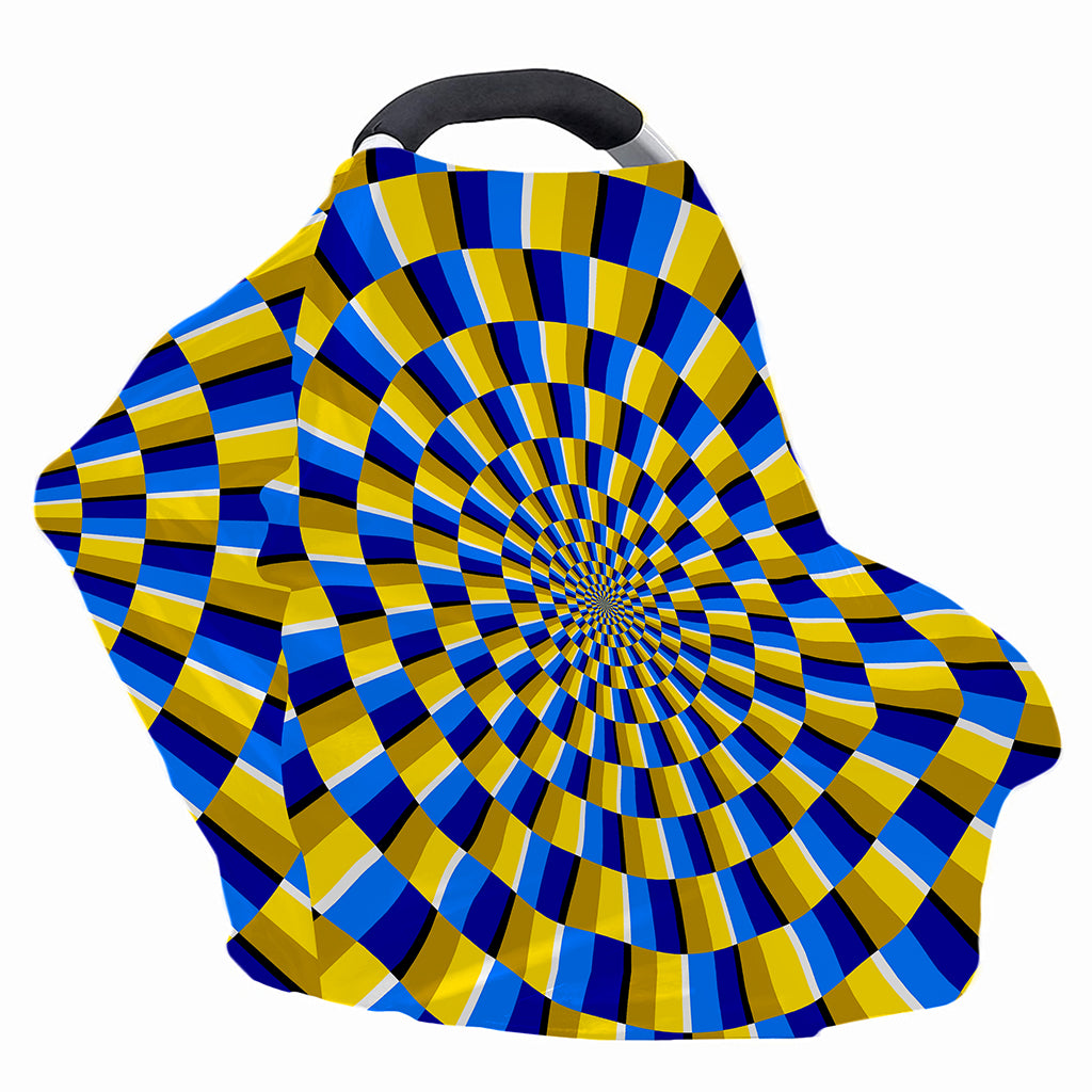 Dartboard Moving Optical Illusion Baby Seat Cover