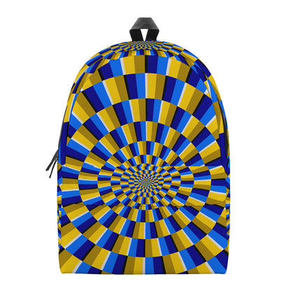 Dartboard Moving Optical Illusion Backpack