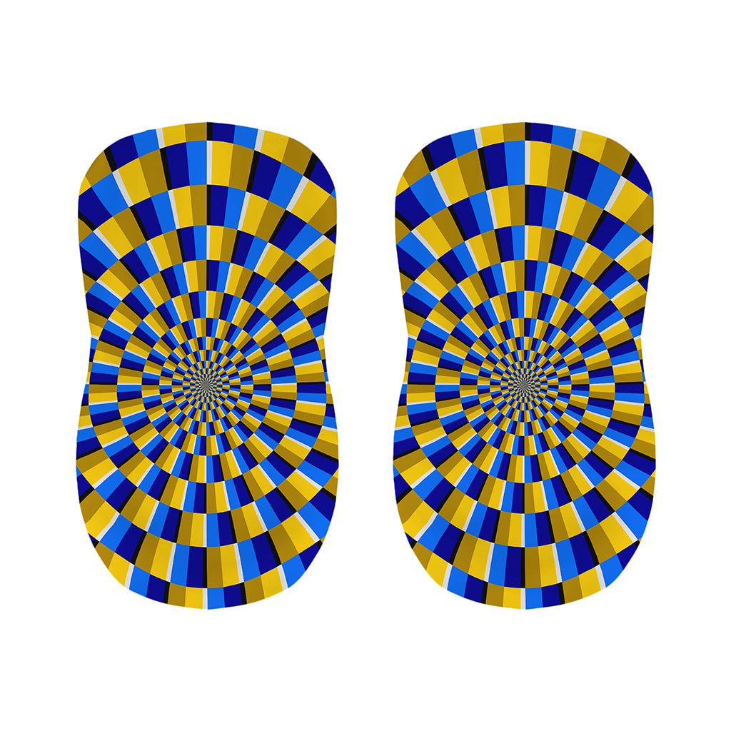 Dartboard Moving Optical Illusion Bar Stool Covers