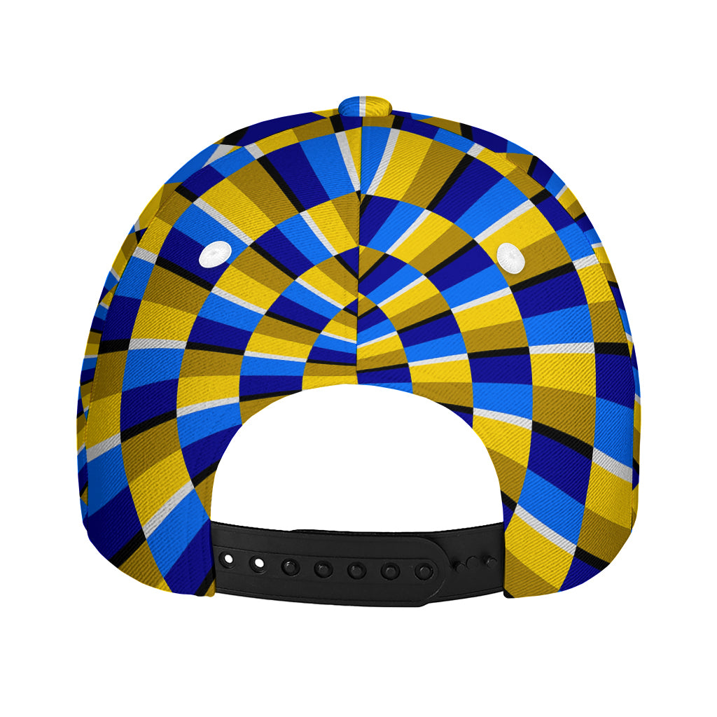 Dartboard Moving Optical Illusion Baseball Cap