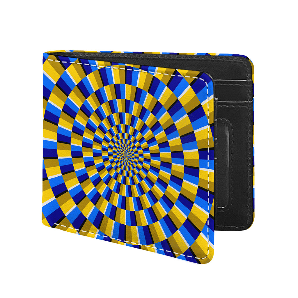Dartboard Moving Optical Illusion Bifold Wallet