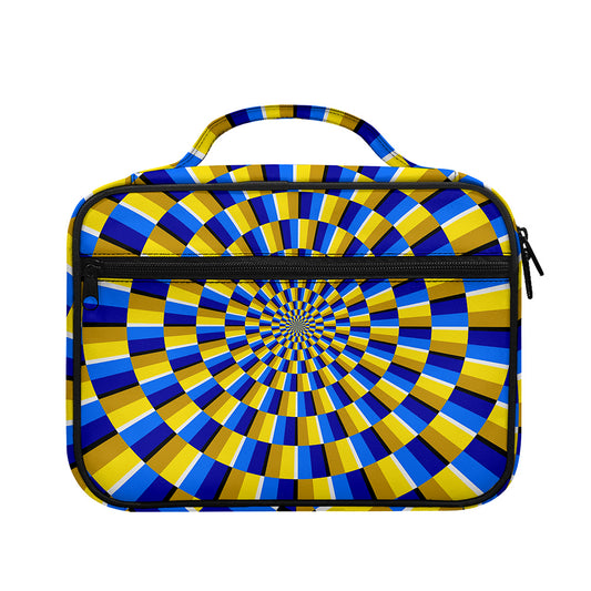 Dartboard Moving Optical Illusion Briefcase Bible Bag