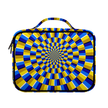 Dartboard Moving Optical Illusion Briefcase Bible Bag