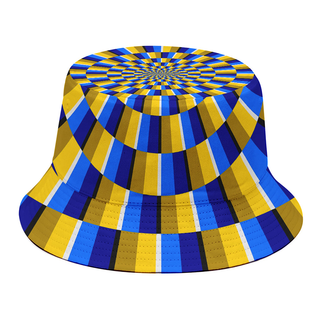 Dartboard Moving Optical Illusion Bucket Hat