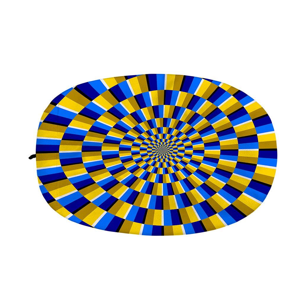 Dartboard Moving Optical Illusion Car Side Mirror Covers
