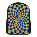 Dartboard Moving Optical Illusion Casual Backpack
