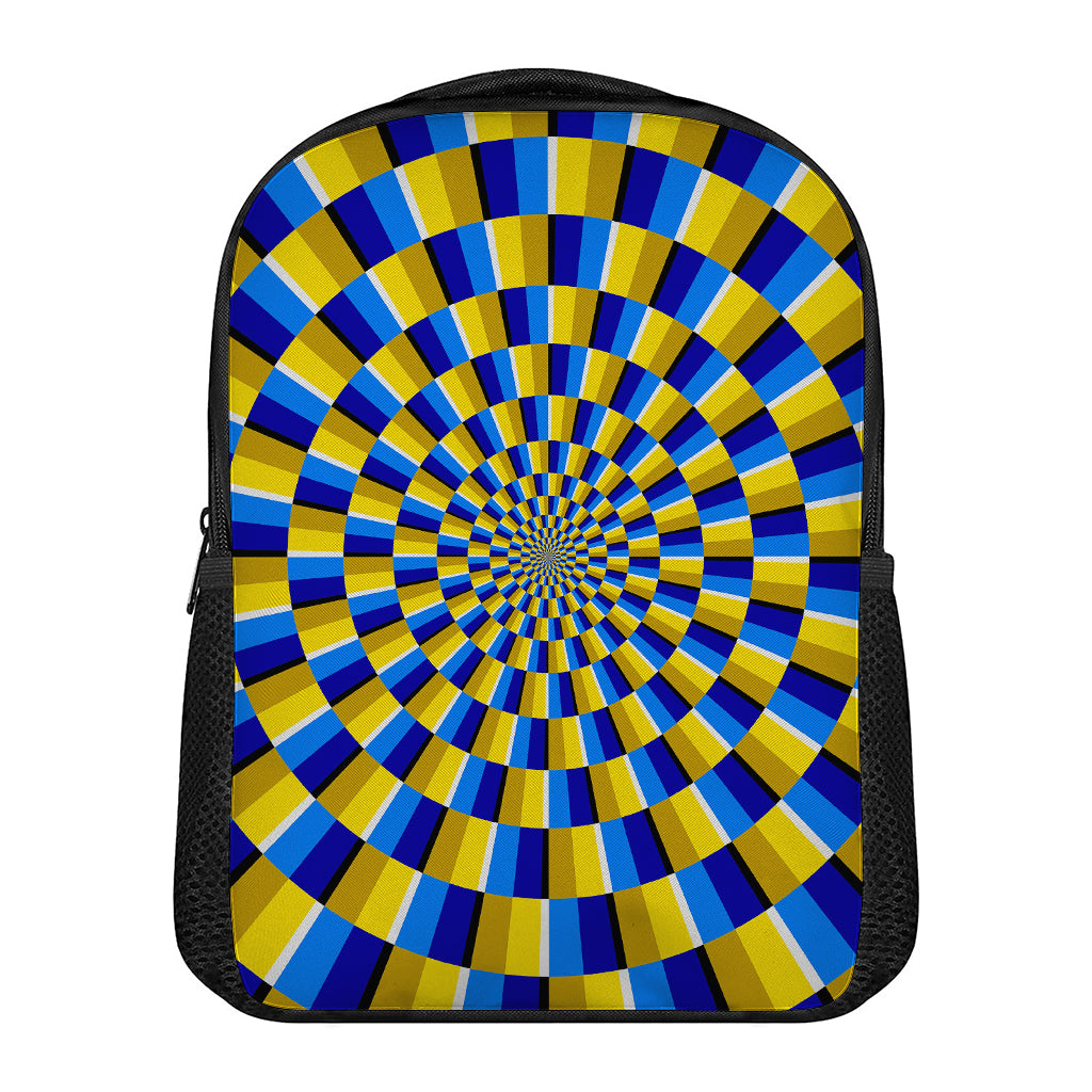 Dartboard Moving Optical Illusion Casual Backpack