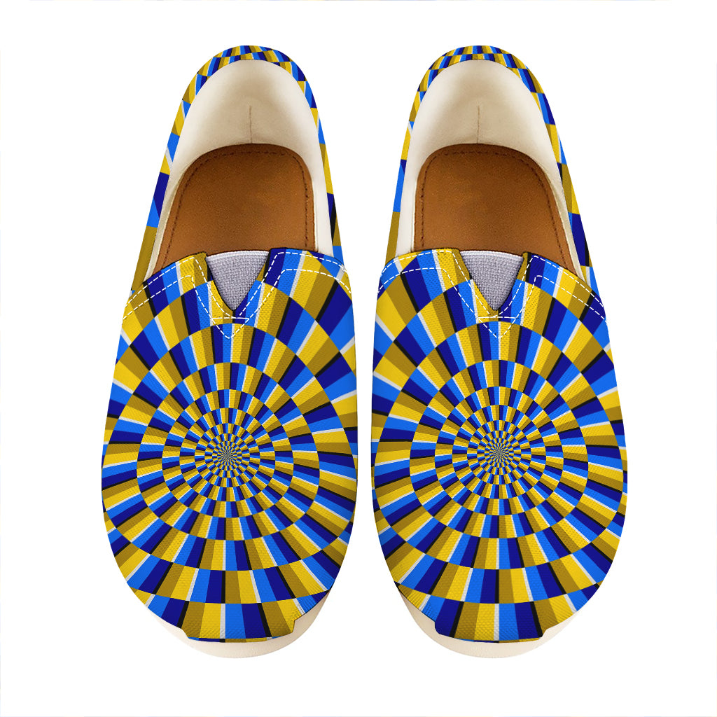 Dartboard Moving Optical Illusion Casual Shoes