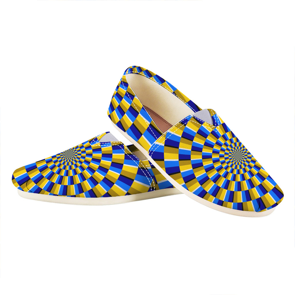 Dartboard Moving Optical Illusion Casual Shoes