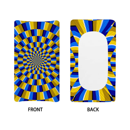 Dartboard Moving Optical Illusion Changing Pad Cover