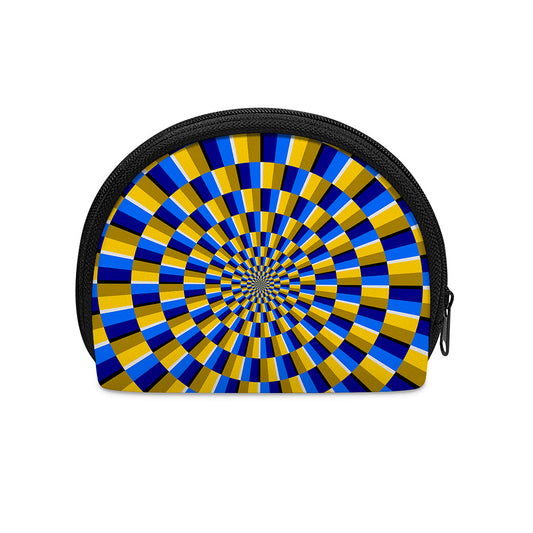 Dartboard Moving Optical Illusion Coin Purse